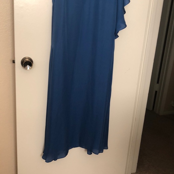 One shoulder BCBG evening gown - Picture 2 of 4